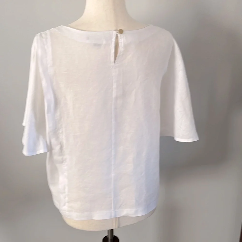 KENSIE LINEN/COTTON TOP - Picture 2 of 12